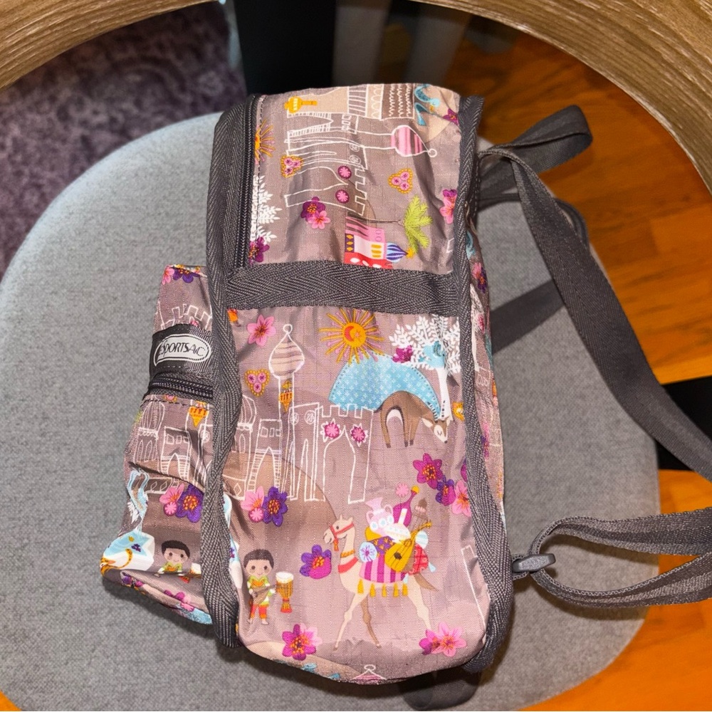 Lesportsac it's a small world Disney Moroccan sun mini backpack - Picture 5 of 10